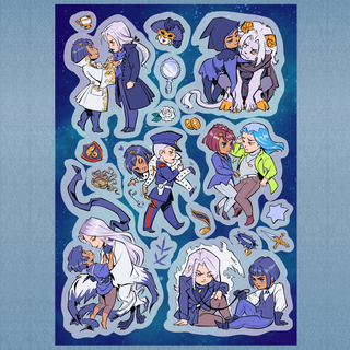 Multi-AU Sticker Sheet
