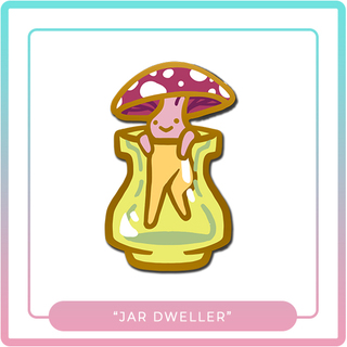 Freebie "Jar Dweller" Mini Pin