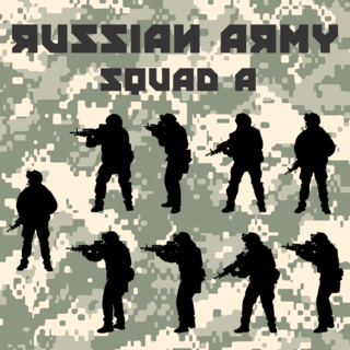 Russian Army Squad A (9 Figures)