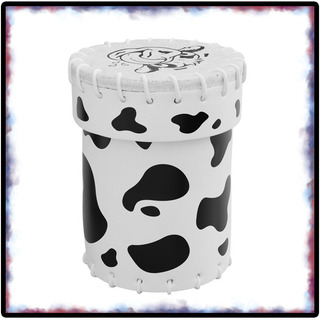 COWS Leather Dice Cup