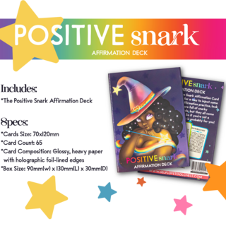 Positive Snark Affirmation Deck
