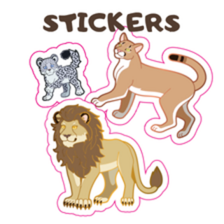 Big Cat - Stickers
