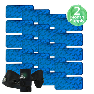 40 PACK: Accusage Thermo Conductive Gel Pads - 2 Month Supply