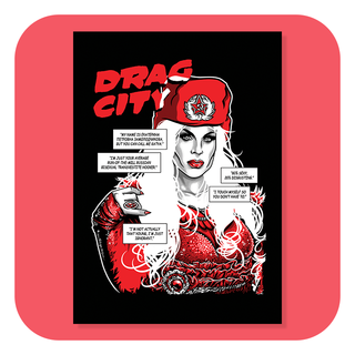 A4 Print - Drag City - Katya