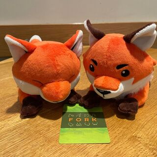 Fox Plushies - Fawna AND Freya
