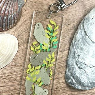 Kelp Seals Acrylic Keychain
