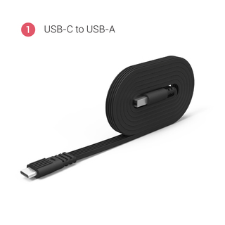 Type 1 BondCable (Non-Apple): USB-C to USB-A
