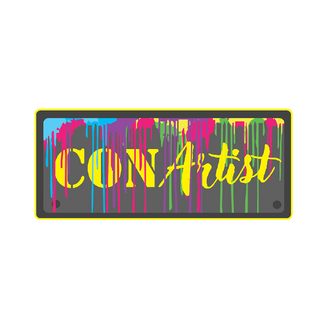 Paint Splatter Enamel Pin