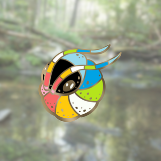 Queer Isopod Mini Pin