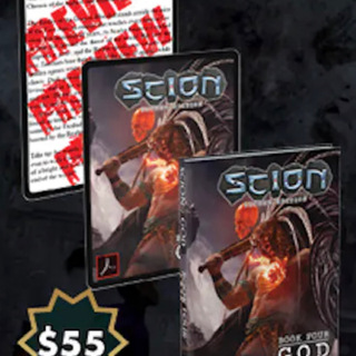 [Pre-Order] Scion: God hardcover book + PDF Combo