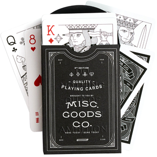 MGCO Black Playing Cards