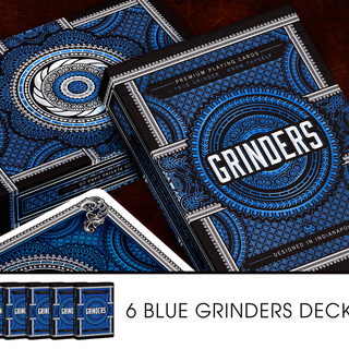 6 Grinders BLUE Decks