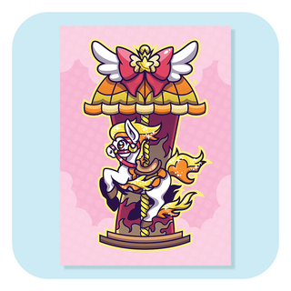 A4 Print - Kanto Carousel