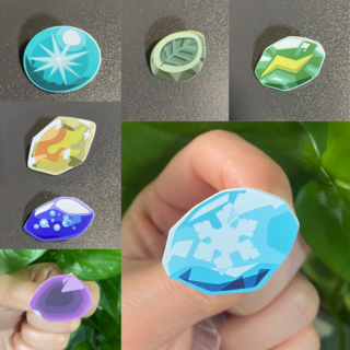 Stone Mini Pins