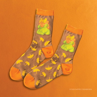 Frog stack socks