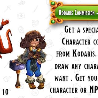 Digital Character Commission - Kodaris