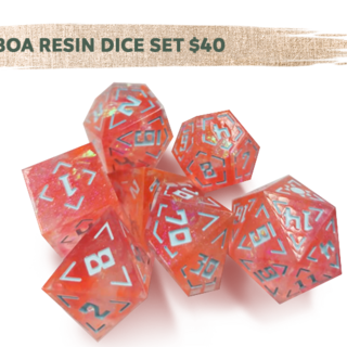 Dice - Resin Dice Set