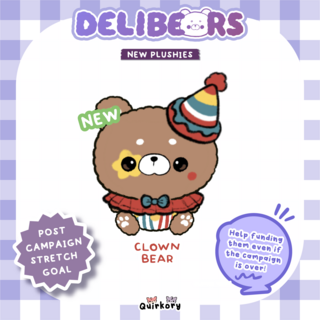 Clown Bear - NEW PLUSHIES