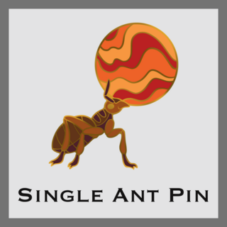 Space Cutter Ant Pins