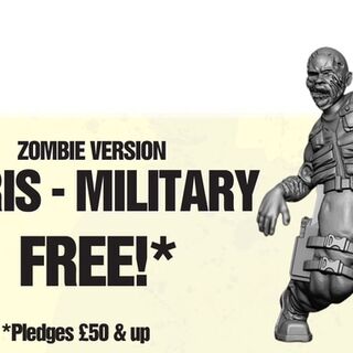 28mm - Chris - Military - Zombie