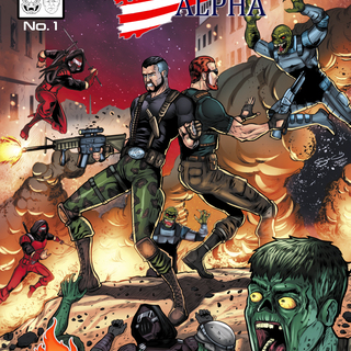 Strike Force Alpha comic book