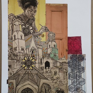 SWOON Braddock Tiles Print