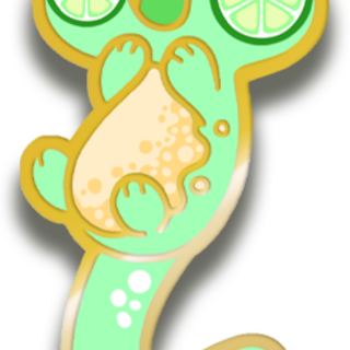 Key-Slime Pie Enamel Pin
