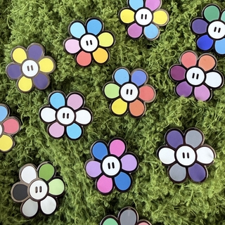 Pride Flower Power Pin
