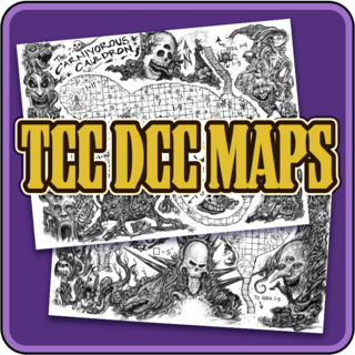 Printed DCC Poster Map