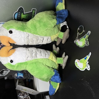 Two Plush, Keychain, & Sticker