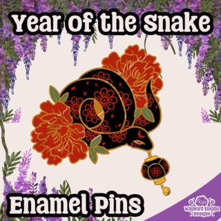 Year of the Snake Pin
