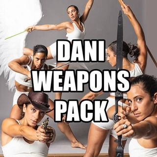 Dani Weapons Pose Reference Pack