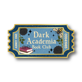 Dark Academia Book Club Pin