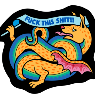 fuck this shit sticker