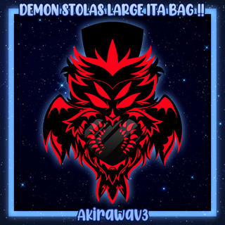 Large Ita Bag - Stolas Demon Form ✨