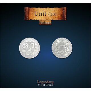 Platinum 10 Unit Coins