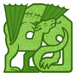 Dragon pin