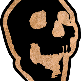 POLYHEDRAL Collectors Sticker (Black/Gold)