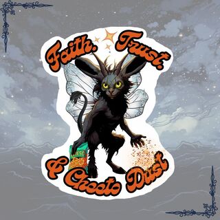 Phooka Cheeto Dust Sticker