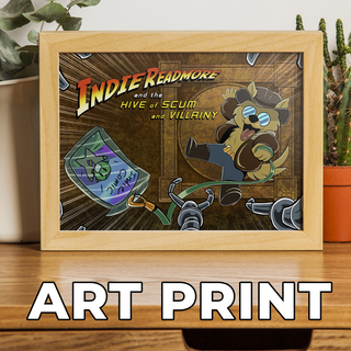 5x7" Indie Readmore Art Print
