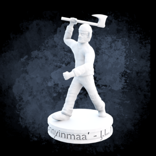 Axe Soldier Miniature