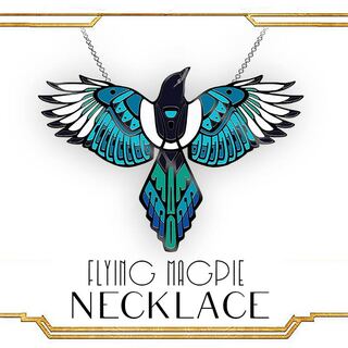 Flying Magpie Pendant