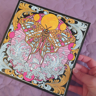 Pride Moth Art Print