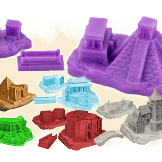 Player Pieces: Plastic Ancient Civilization