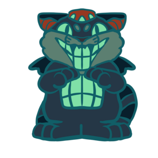 Lantern cat (cross-collab)