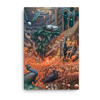 Canvas 9 Eyes Minor Arcana