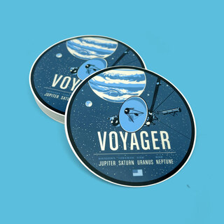 Voyager 3.5" Sticker