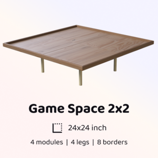 Game Space 2 x 2