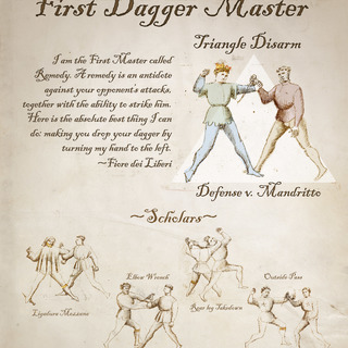 Nine Masters of the Dagger Posters - Print