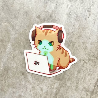 Torrenting Vinyl Sticker